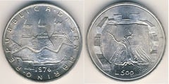 500 lire (Seguridad Social) from San Marino