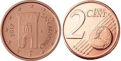 2 euro cent from San Marino