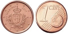 1 euro cent from San Marino