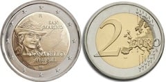 2 euro (550 Aniversario de la Muerte de Donatello) from San Marino