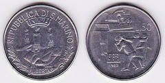 50 lire from San Marino