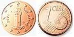 1 euro cent from San Marino