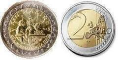 2 euro (Año Mundial de la Física) from San Marino