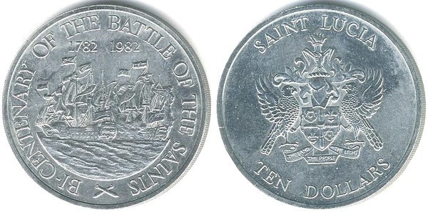 Photo of 10 dollars (200 Aniversario de la Batalla de los Santos)