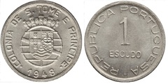 1 escudo from São Tomé and Príncipe