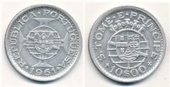 10 escudos from São Tomé and Príncipe