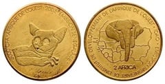 3.000 francos CFA (Galago) from Senegal