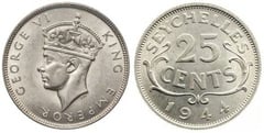 25 cents from Seychelles