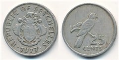 25 cents from Seychelles