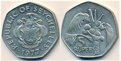 5 rupees from Seychelles
