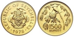 1.500 rupees (Conservación) from Seychelles