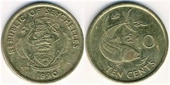 10 cents from Seychelles