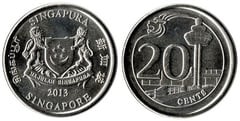 20 cents from Singapore