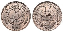 1/2 piastre (French Protectorate) from Syria