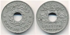 1 piastre (French Protectorate) from Syria