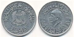1 pound (Reelección del Presidente Hafez al-Assad) from Syria