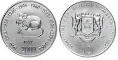 10 shillings (rat) from Somalia