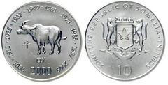 10 shillings (ox) from Somalia