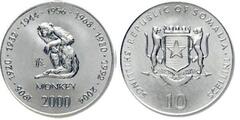 10 shillings(monkey) from Somalia