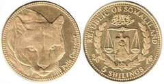 5 shillings (Puma) from Somaliland