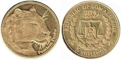 5 shillings (Leopard) from Somaliland