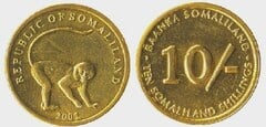 10 shillings from Somaliland