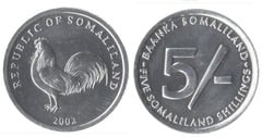 5 shillings from Somaliland