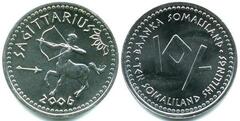 10 shillings (Horoscope-Sagittarius) from Somaliland