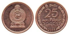 25 cents from Sri Lanka