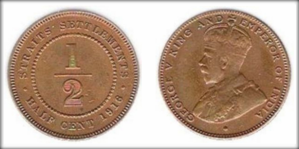 Photo of 1/2 cent