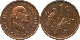 Photo of 1 cent (Jacobus Fouché - SUID-AFRIKA - SOUTH AFRICA)