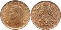 1/4 penny from South Africa