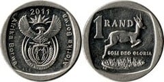 1 rand (Afrika Borwa-Aforika Borwa) from South Africa