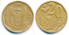 20 cents (uMzantsi Afrika) from South Africa