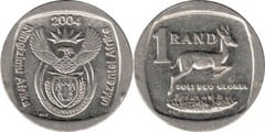 1 rand (iNingizimu Afrika - uMzantsi Afrika) from South Africa