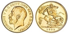 1/2 sovereign (George V) from South Africa