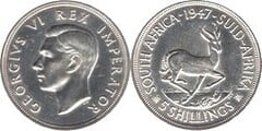 5 shillings (George VI) from South Africa