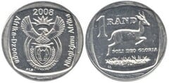 1 rand (Afrika-Dzonga-Ningizimu Afrika) from South Africa