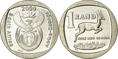1 rand (South Africa-Afrika Dzonga) from South Africa