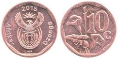 10 cents (Afrika-Dzonga) from South Africa