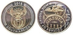 5 rand (200th Anniversary of the Coinage of the City of Grenada) from South Africa