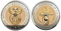 5 rand (Order of the Companions of O.R. Tambo - First Centenary) from South Africa