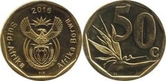 50 cents (Suid-Afrika - Afrika Borwa) from South Africa