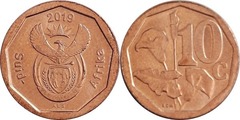 10 cents (Suid-Afrika) from South Africa