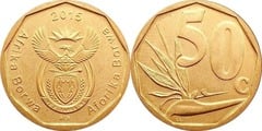 50 cents (Afrika Borwa - Aforika Borwa) from South Africa