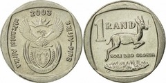 1 rand (uMzantsi Afrika - Suid-Afrika) from South Africa