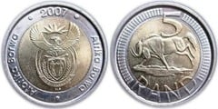 5 rand (Aforika Borwa - Afrika Borwa) from South Africa