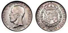 1 krona (Gustaf V) from Sweden