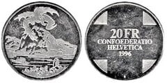 20 francs (Dragón de Breno) from Switzerland