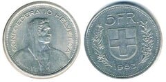 5 francs from Switzerland